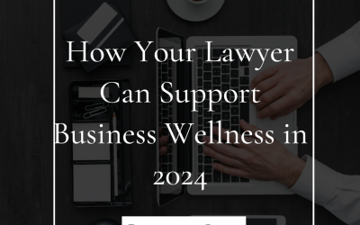 How Your Lawyer Can Support Business Wellness in 2024